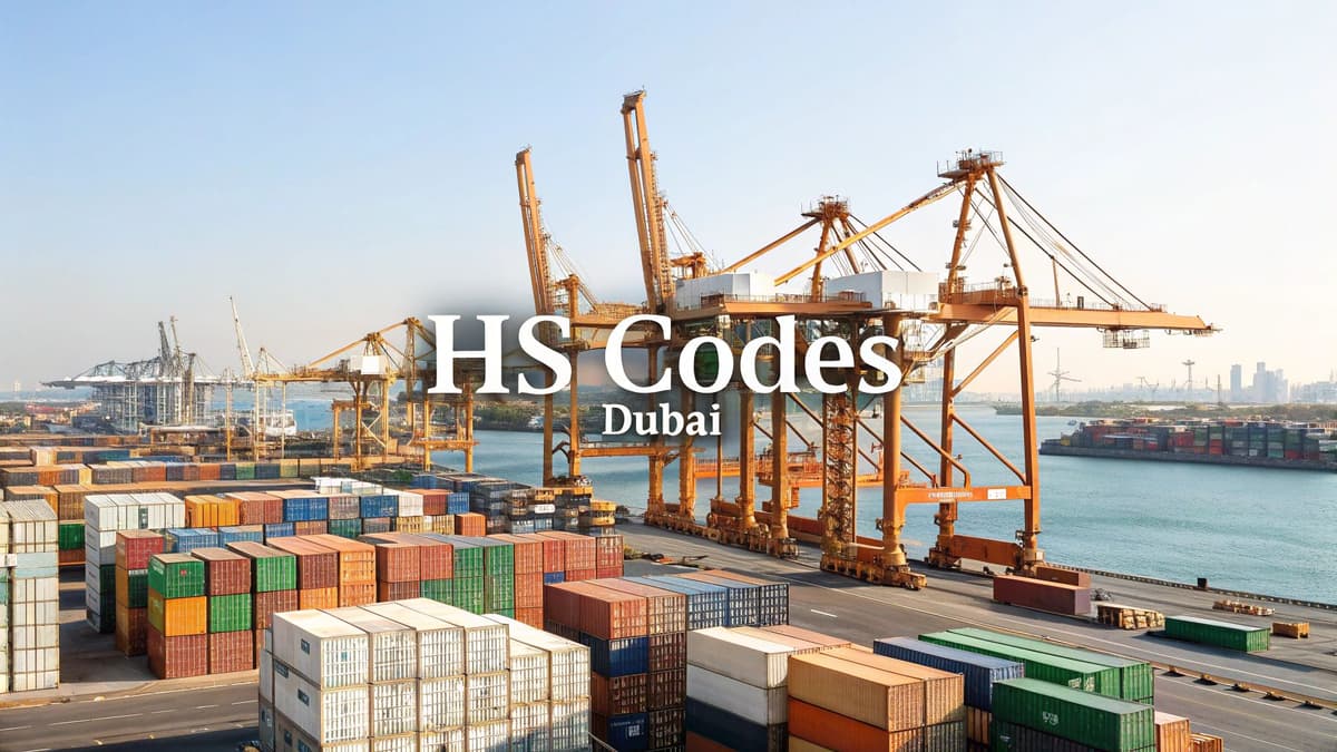 A Practical Guide to HS Codes for Dubai Customs & E-Invoicing Compliance