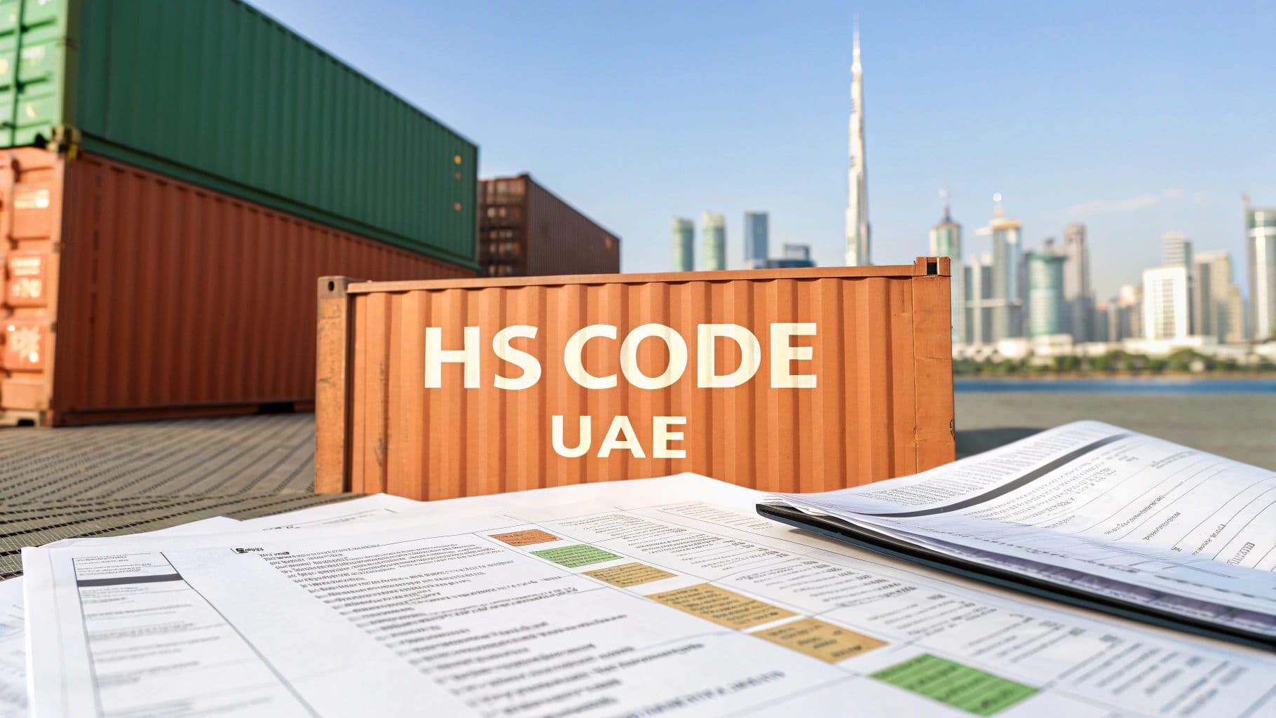 Your Guide to the HS Code UAE System for Tax and Customs