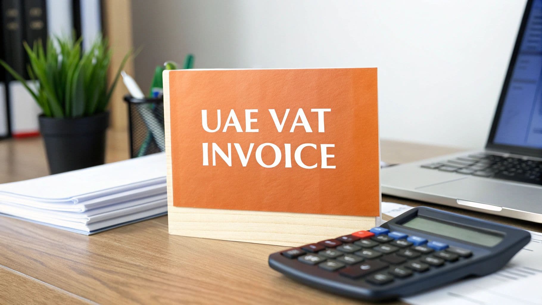 A Practical Guide to the UAE VAT Invoice Format for PINT AE
